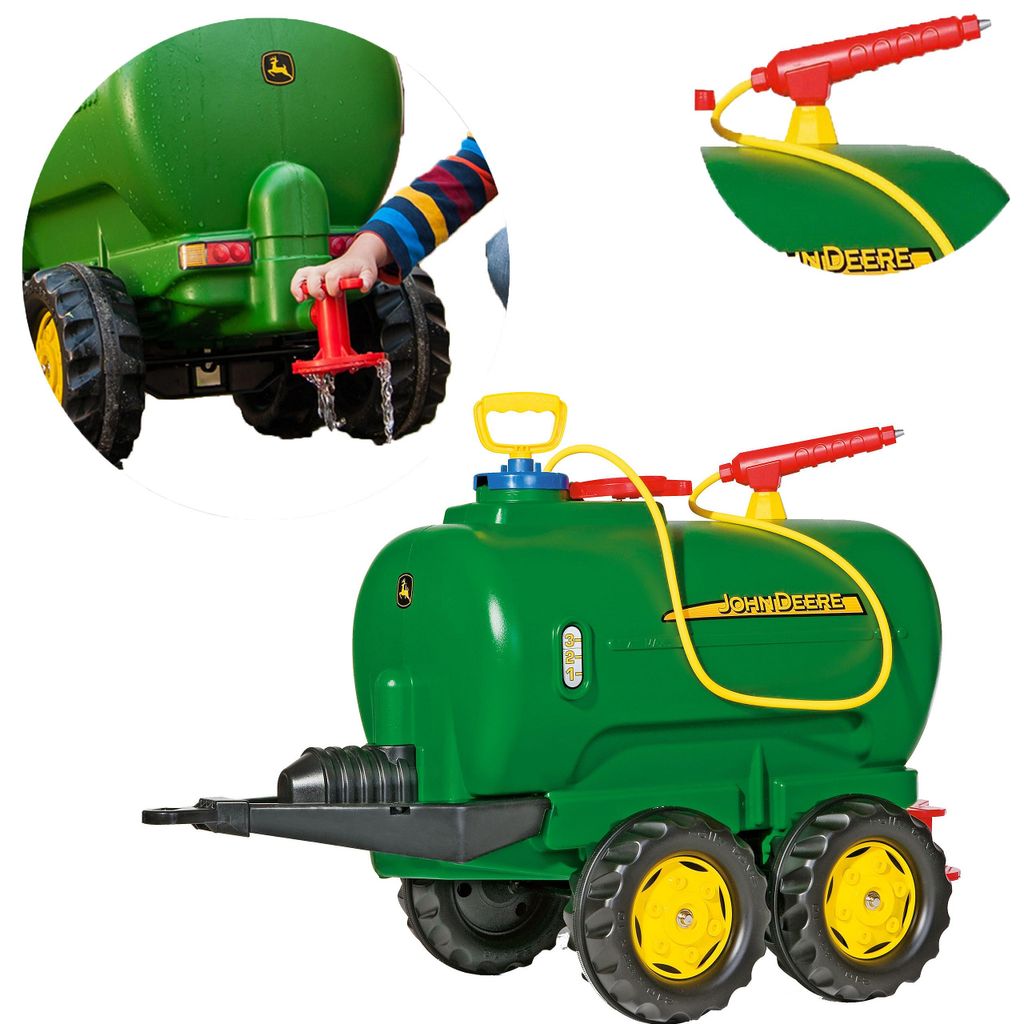 Rolly Toys rollyTanker John Deere : camion-citerne à deux Image du produit 