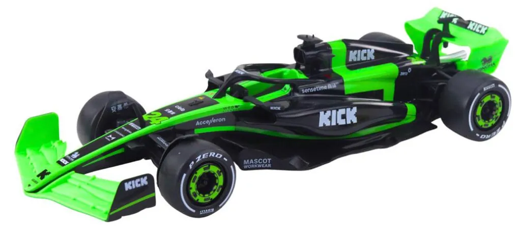 Sauber F1 C44 RC 1:16 - Voiture de Course Aérodynamique Noir et Vert
