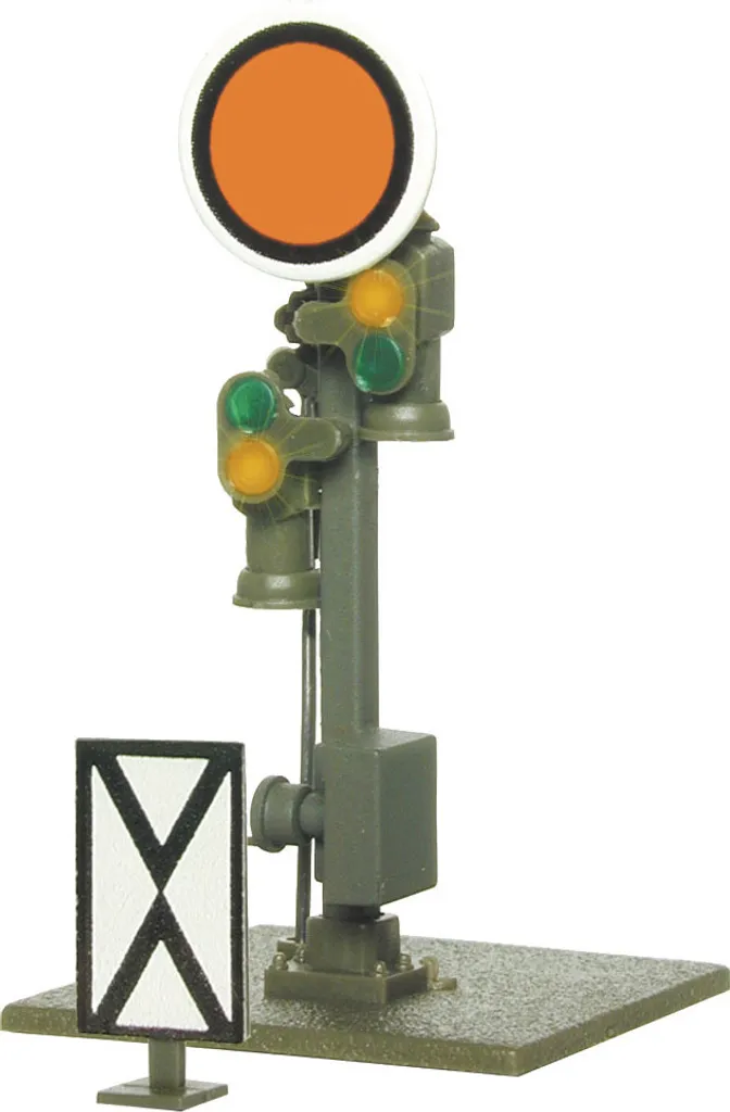 Signal de forme N Viessmann 4406 articulé avec disque mobile réaliste