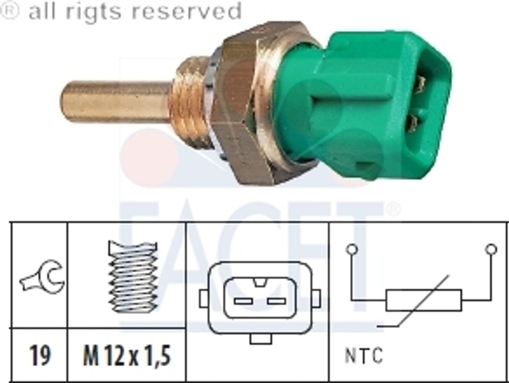 Facet Sensor, Kühlmitteltemperatur 7.3147