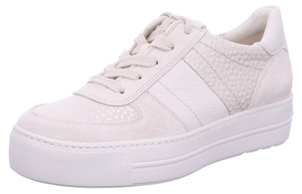 Paul Green Sportliche Schnürschuhe Damen 32303333393734 Silber 42 EU