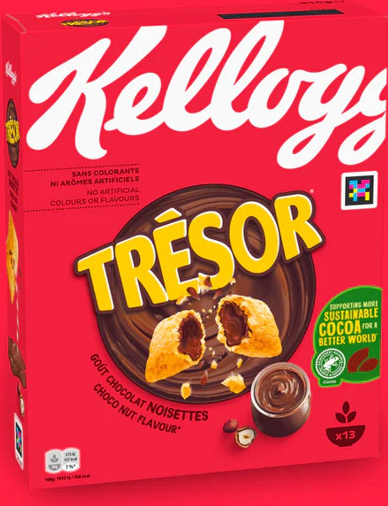 Kellogg's Tresor Choco Nut Flavour (6x 410g) – knusprige Produktbild 2