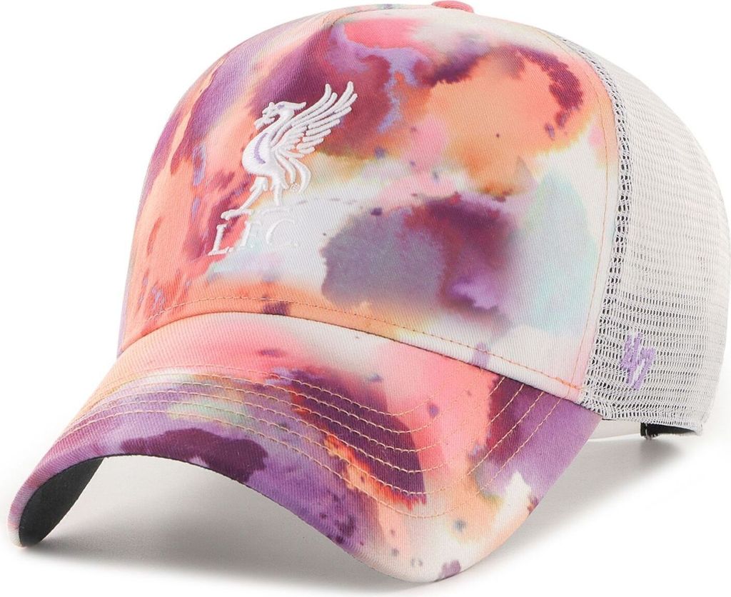 47 Brand Caps Czapka Z Daszkiem Epl Liverpool Fc Day Glow Mesh Trucker, EPLDGLMS04PTPVL