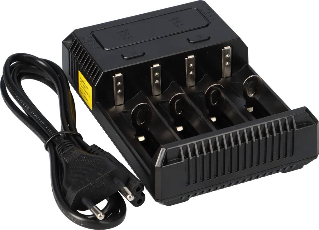 Chargeur de Batterie Universel NEW i4 Nitecore à Quatre Emplacements