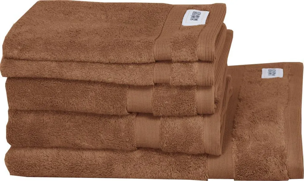 Set Bagno Schöner Wohnen 5 Pezzi Color Cannella | Design Moderno