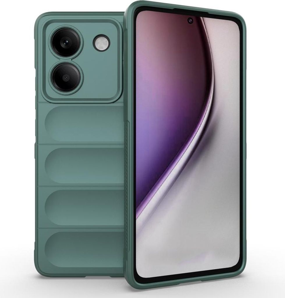 Xiaomi Poco M7 Pro 5G Hülle - Coverup Hands-On Rugged Back Cover - Grün