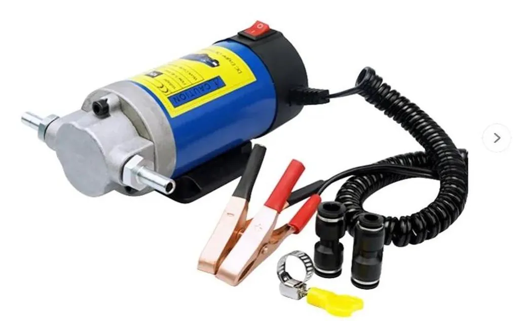 Extracteur d'huile électrique 12V portable et siphon de carburant 4L