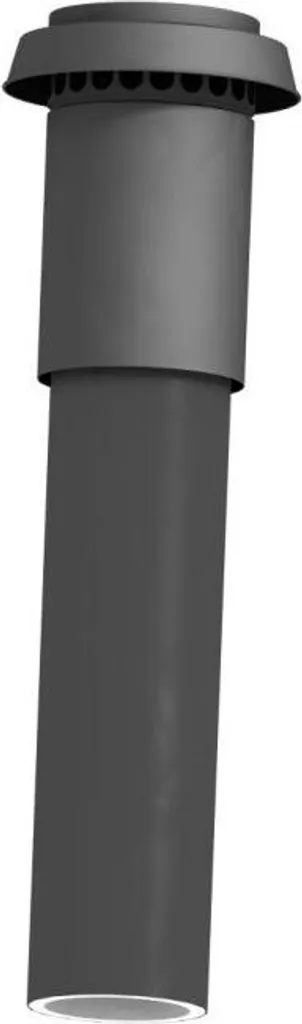 Lanterneau isolé noir Kermi x-well DN 160/180 haute étanchéité air
