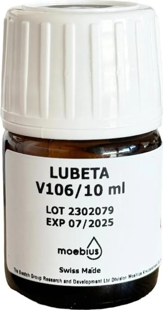 Lubrifiant Lubeta V106 ETA pour Entretien et Révision d'Horlogerie