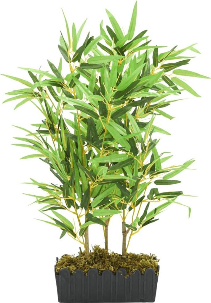 vidaXL Bambusbaum Künstlich 500 Blätter 80 cm Grün