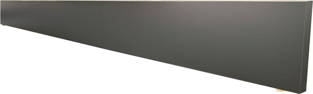 Unterschrank Sockelleiste Anthrazit Küche NESSA / SCANDI / AVA / OLD Style Küchenzeile Küchenblock Einbauküche - Breite 150 cm x Höhe 15 cm x ...
