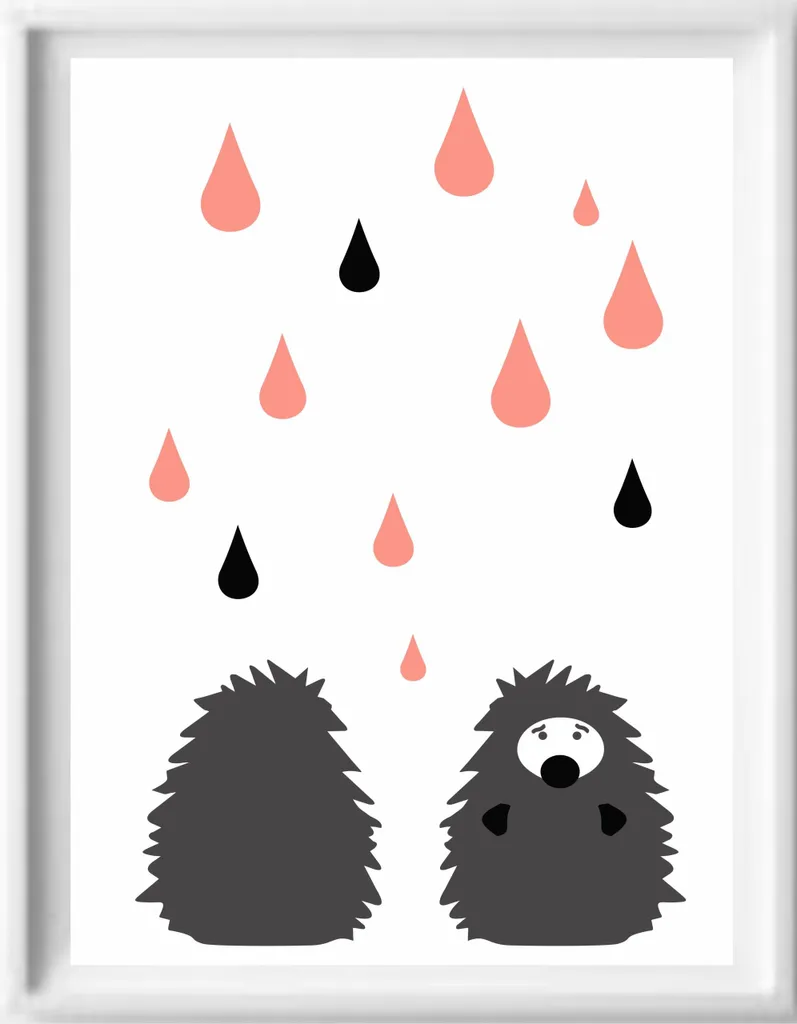 Offerta Poster con Cornice 50x40 per Bambini - Pronti da Appendere