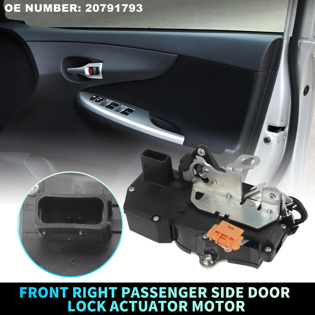 Remplacement Serrure Avant Droit 20791793 pour Réparer Chevrolet HHR 06-11