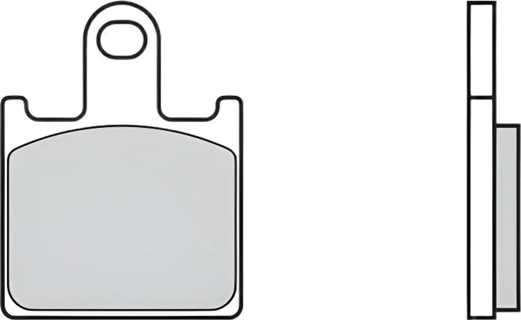 Plaquettes de frein moto Brembo 07KA28SA pour conduite routière