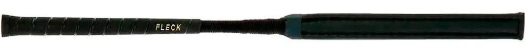 Cravache Fleck 50 cm Noir avec Poignée Grip - Flexibilité et Durée