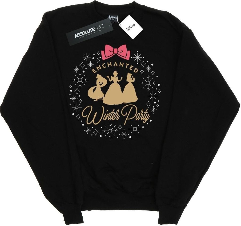 Disney - "Princess Enchanted" Sweatshirt für Damen BI33030 (S) (Schwarz)