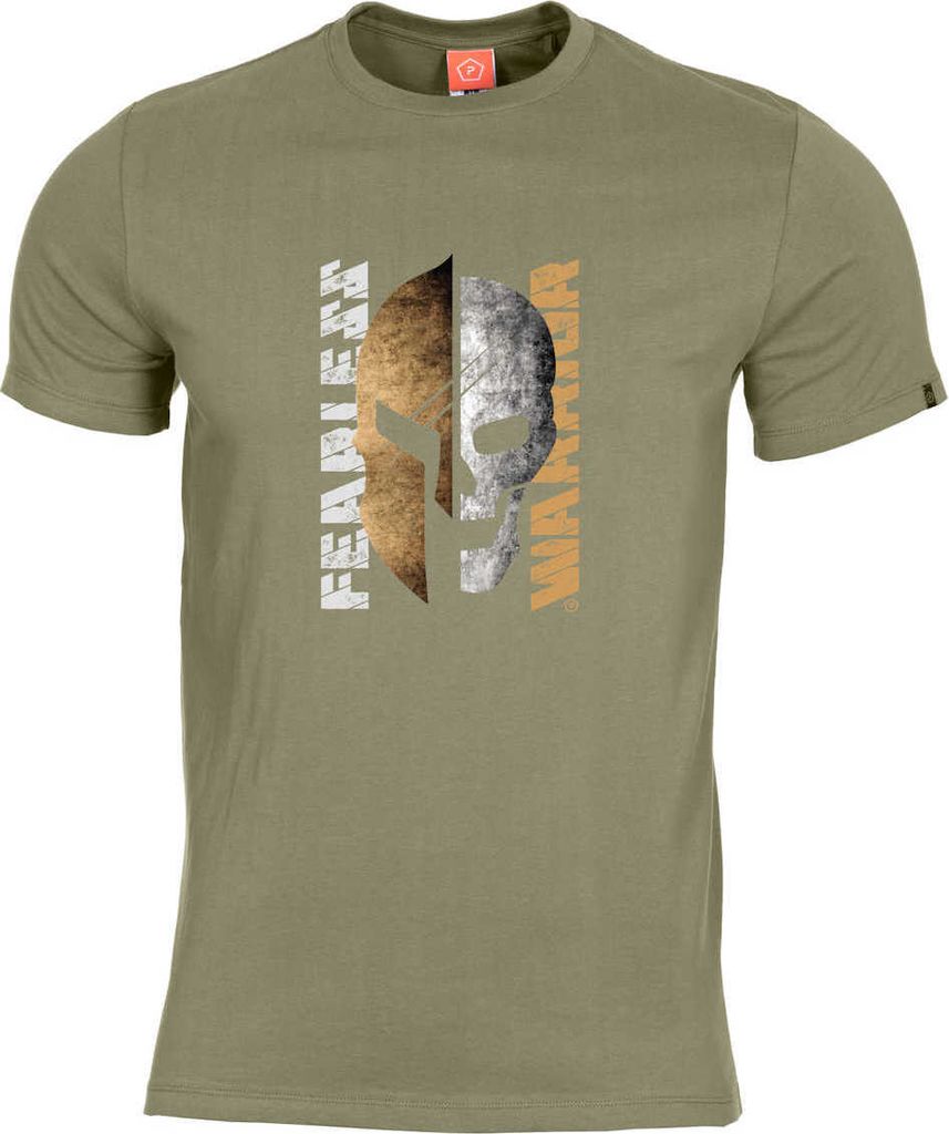 Pentagon Ageron Fearless Kurzarm-t-shirt Grün XL Grün XL