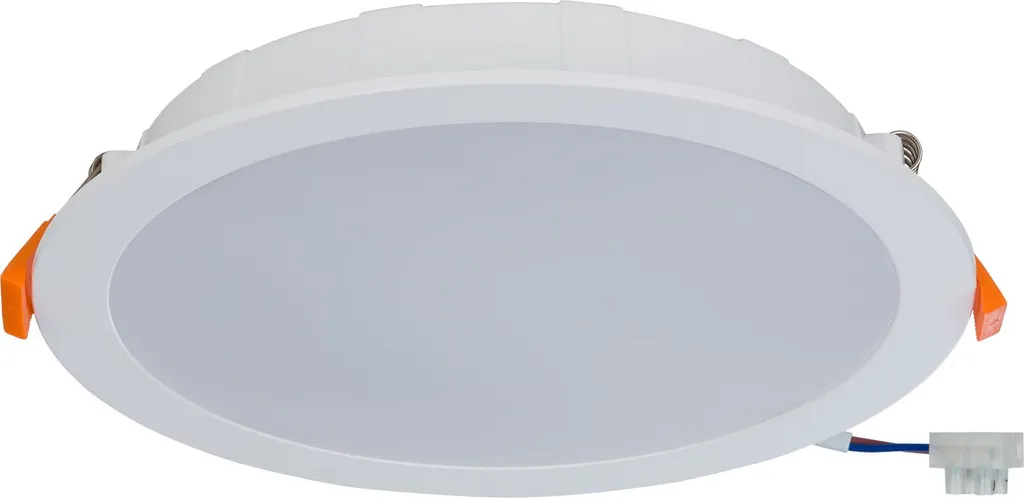 Plafonnier LED pour couloir et cuisine KOS 8774 blanc design compact
