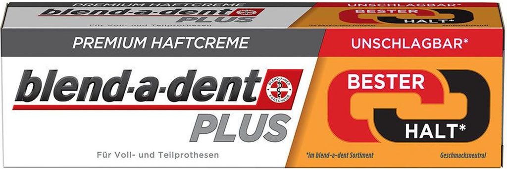 Blend-a-dent Plus Best Grip Premium Denture Cream 40g Produktbild 