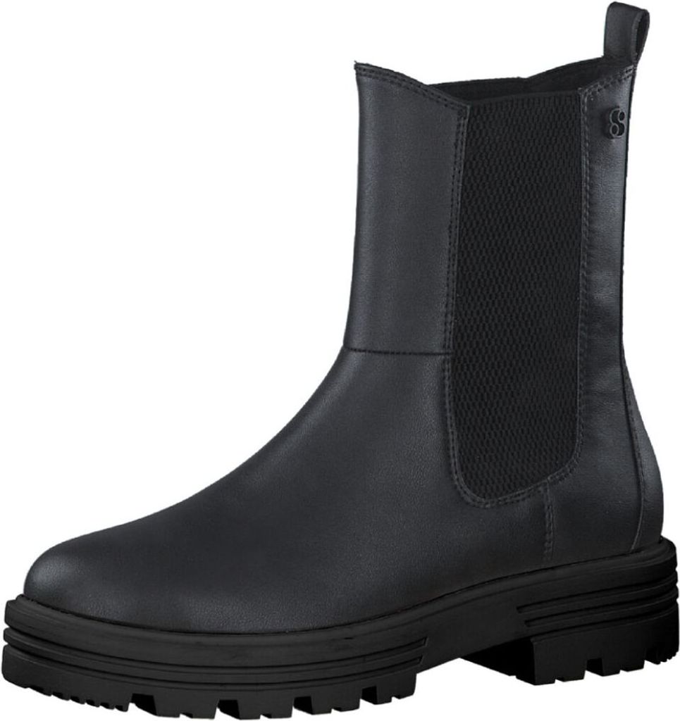s.Oliver Damen Chelsea Boot Stiefelette Profilsohle Plateau 5-25411-39, Größe:39 EU, Farbe:Mehrfarbig