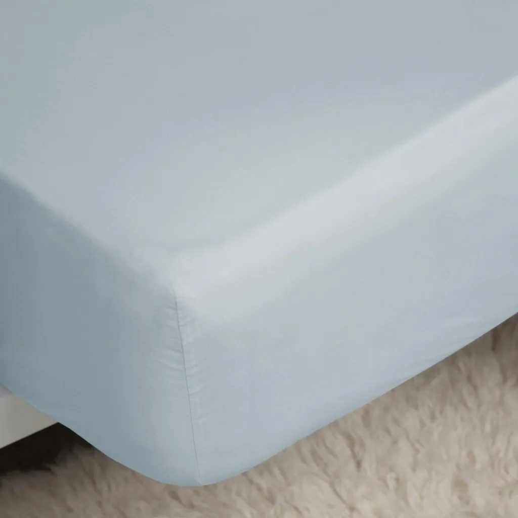 Belledorm BM173 Lenzuolo Matrimoniale Stretto Crema Percalle Extra Deep