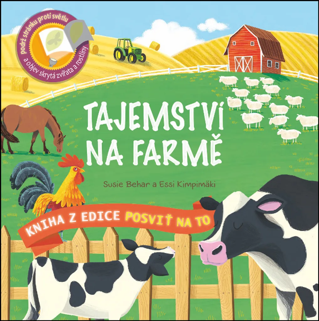 Livre Secrets à la Ferme Susie Behar - Pages transparentes interactives
