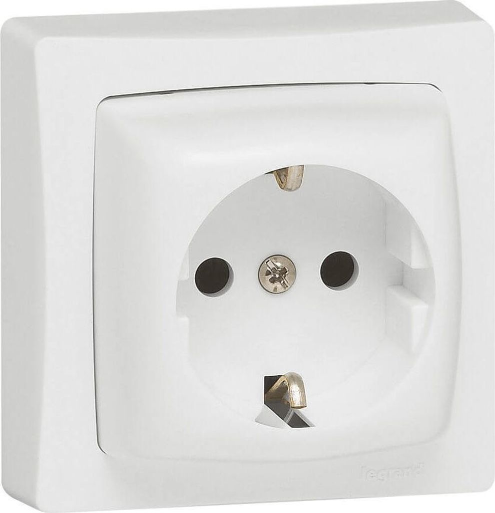 Legrand OTEO Aufputz Steckdose, 086029