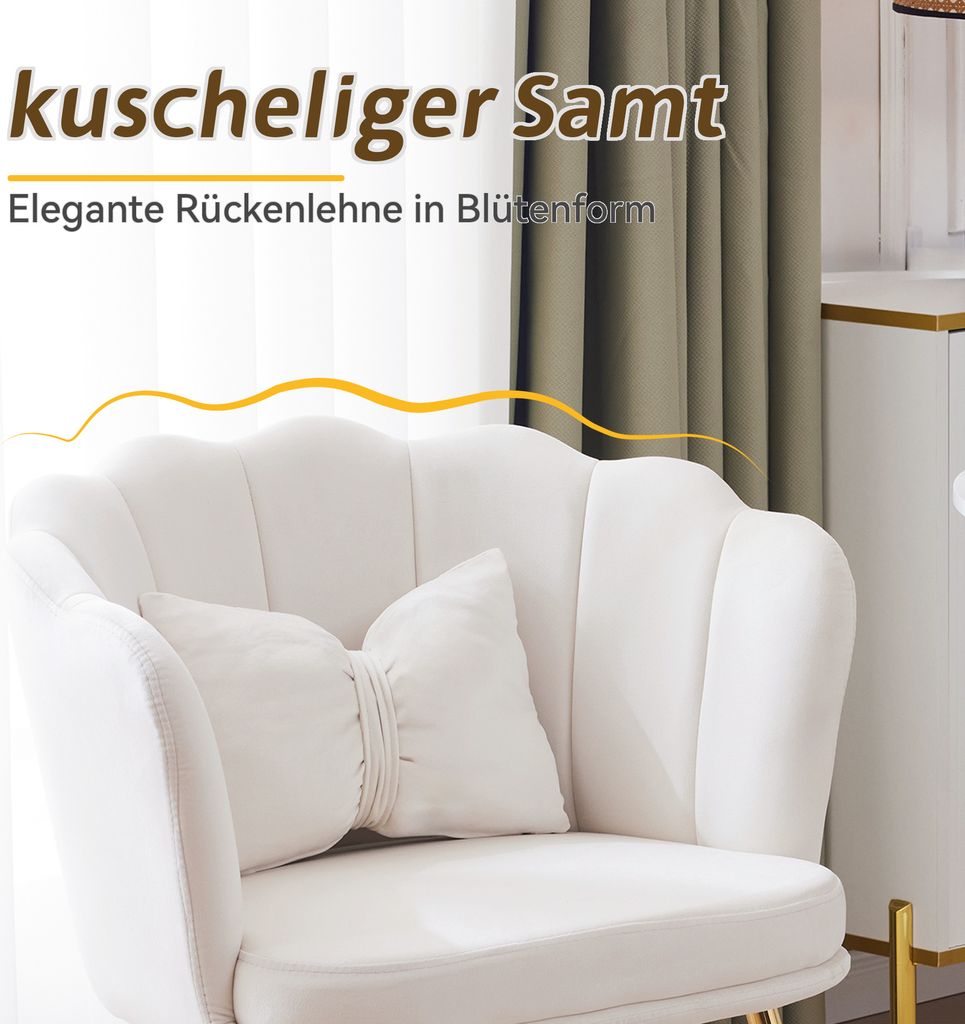 okwish Esszimmerstühle Polsterstuhl(1 er set)Küchenstuhl Produktbild 6