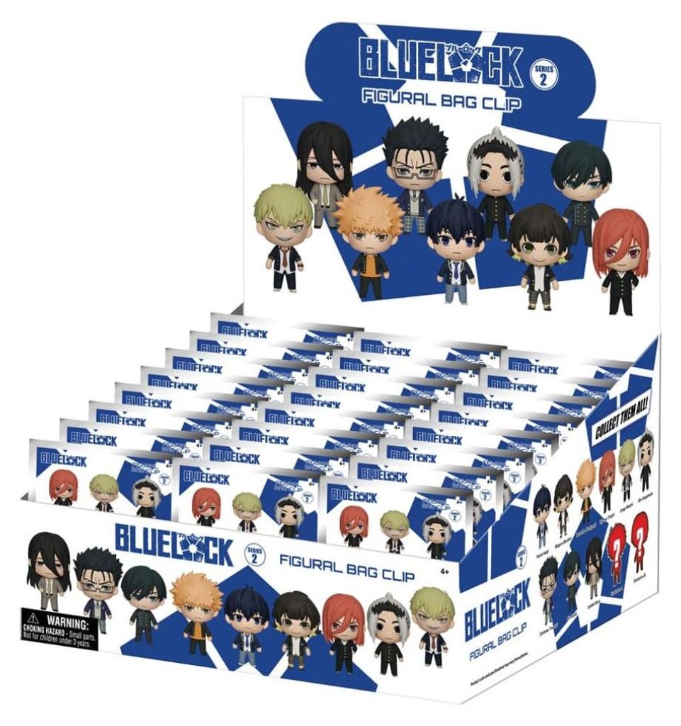 Blue Lock 3D PVC-Taschenanhänger Serie 2 Display (24) Produktbild 