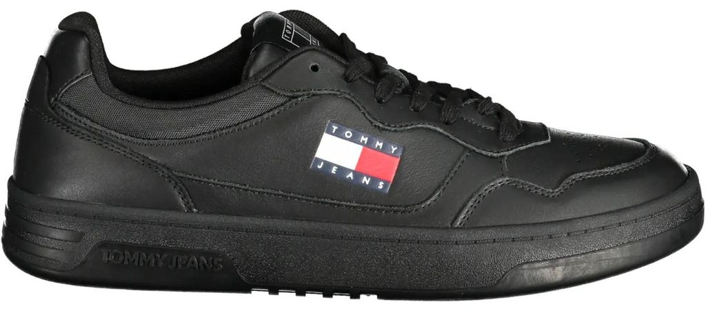 Tommy Hilfiger TJM Cupsole Sneaker Schwarz in Gr. 46