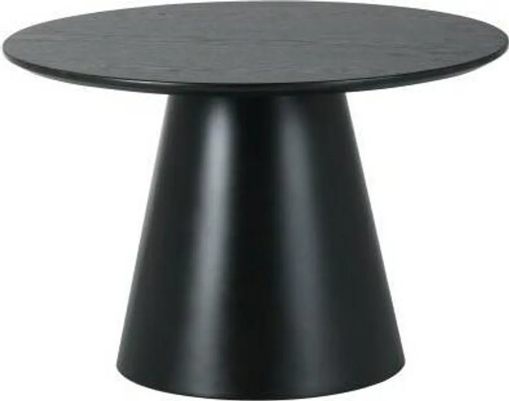 HowHomely MILAN Tavolino Nero 60 cm - Il Must-Have del Momento
