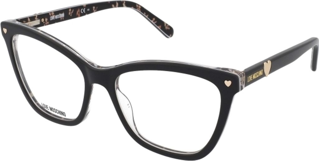 MOSCHINO LOVE MOL593 7RM PATTERN BLACK 54/16/140 Damen Brillen
