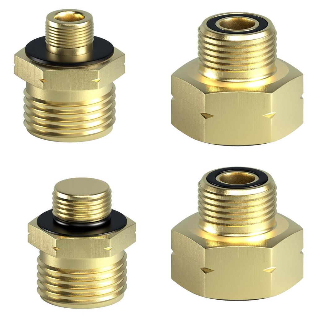 Gas Adapter Set, Gasflaschen Adapter für Produktbild 