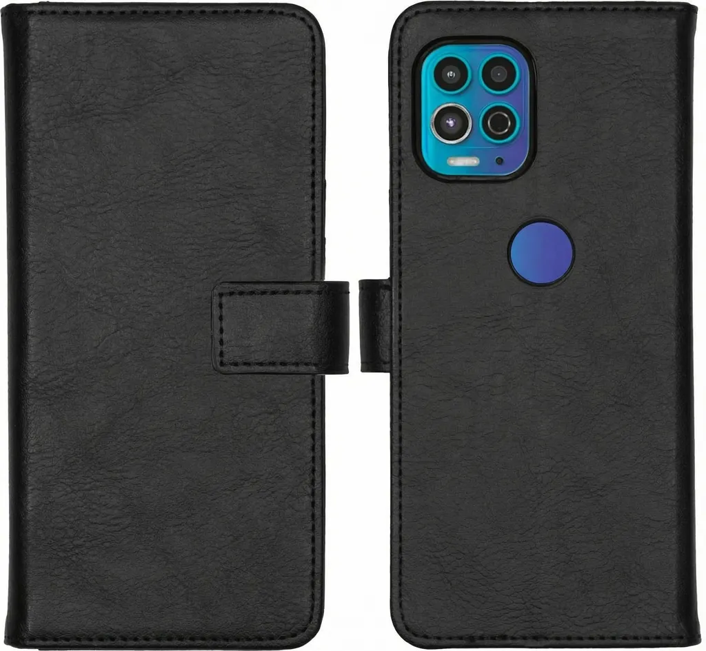 Custodia a Libro imoshion per Motorola Moto G100 - Nero Slim Wallet