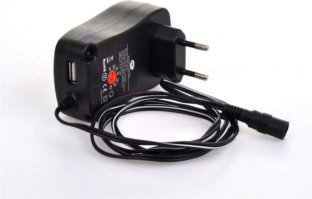 Solight Universal-Netzteil 2500ma, Stabilisiert, Austauschbare Stecker, Elektrische Haushaltsgeräte, Stromversorgung, Universal-Adapter, Da 28