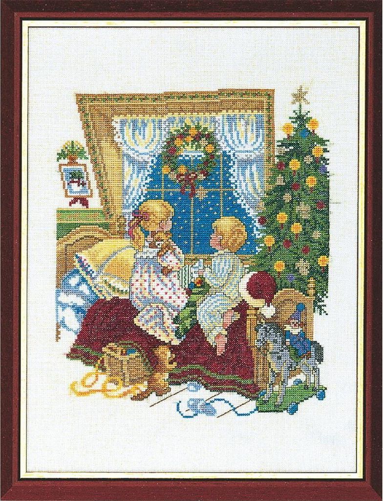Eva Rosenstand gezähltes Kreuzstich-Set "Kinder", 30x40cm