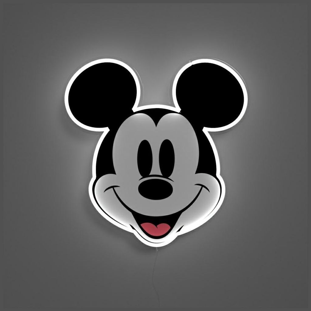 Yellowpop Disney Mickey bedrukte gezichtsmasker Productafbeelding 