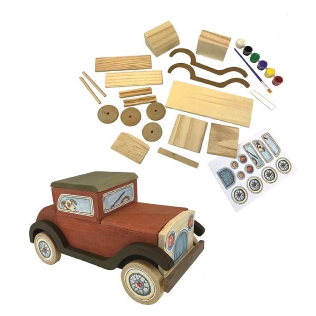Egmont Toys Bastelpackung Oldtimer Auto aus Holz