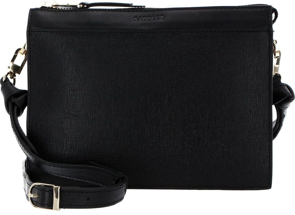 SADDLER Umhängetasche Abendtasche Nicole Crossbody Bag Black schwarz
