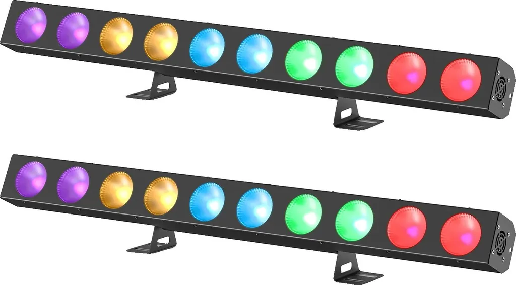 Spot de scène LED RGBW Multicolore pour Ambiance et Soirée Festive