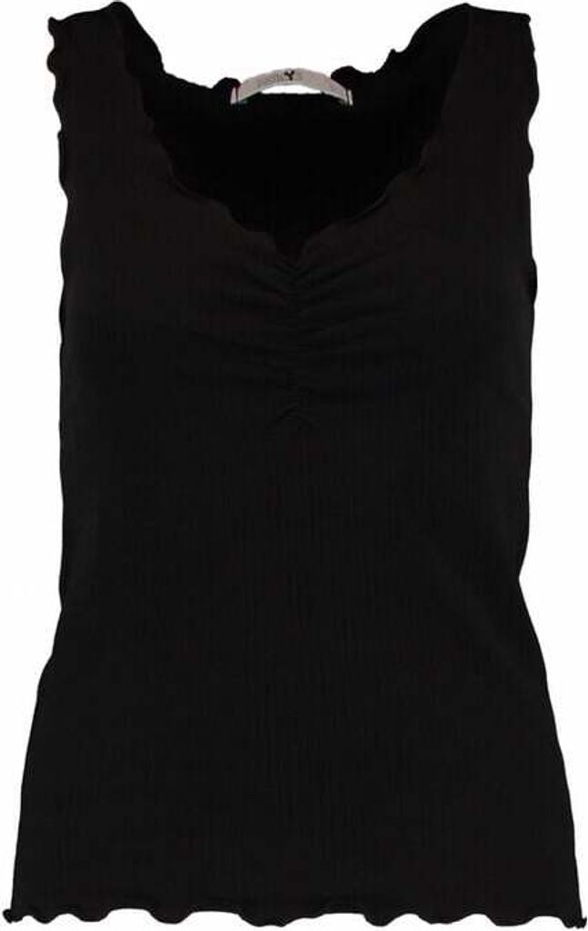 Hailys Top Damen SL C TP In44es schwarz S