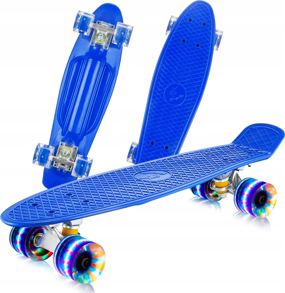 Skateboard Pennyboard Fiszka ABEC-7 avec Roues Lumineuses LED Enfant
