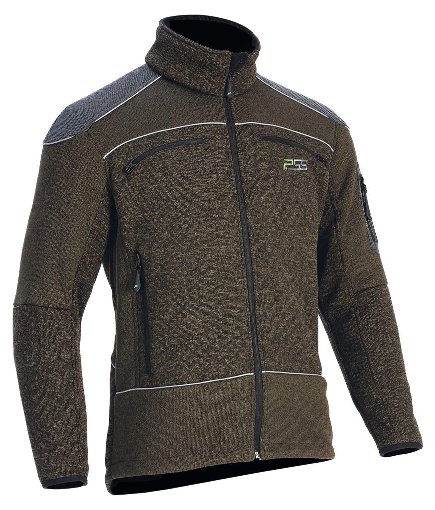 PSS Faserstrickjacke X-treme Arctic Grün meliert Größe S Produktbild 