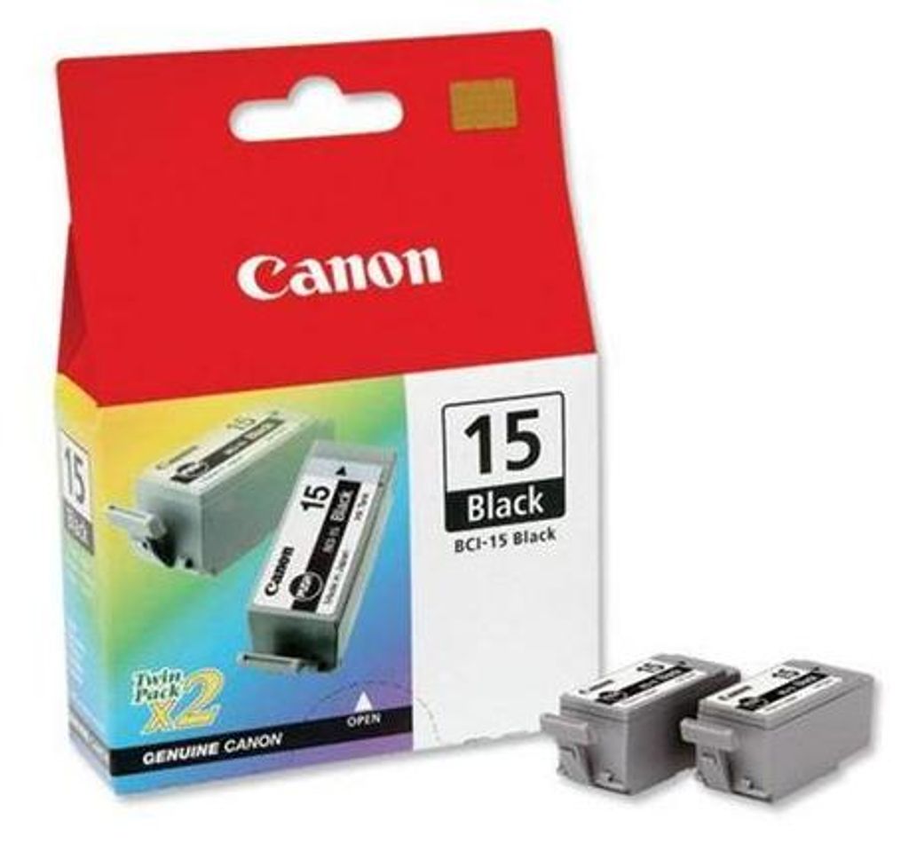 Canon 8190A002, Czarny, Tusz na bazie pigmentu, 2 szt., 242 Zdjęcie produktu 