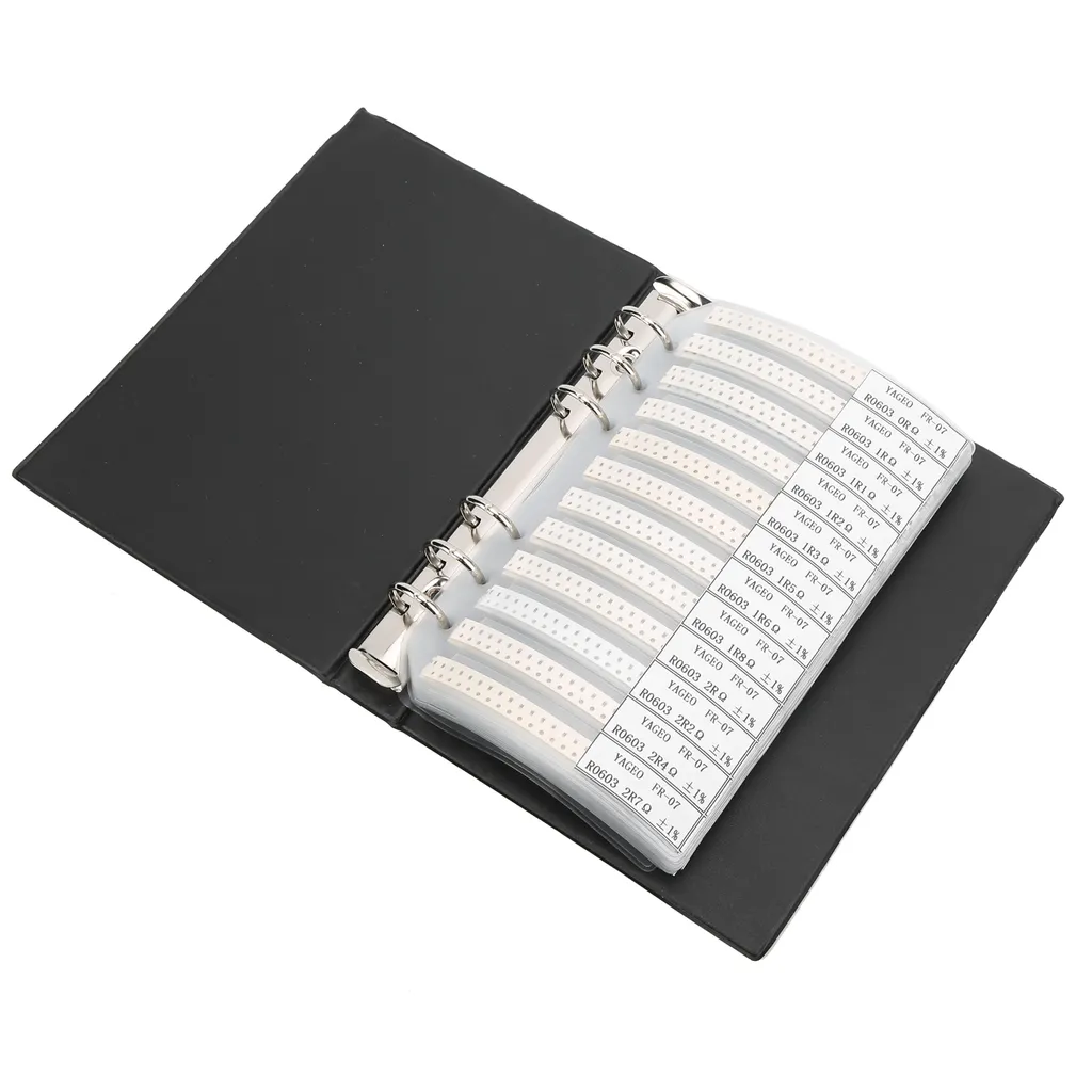 Assortiment de résistances CMS 0603 Kit d'échantillons électronique