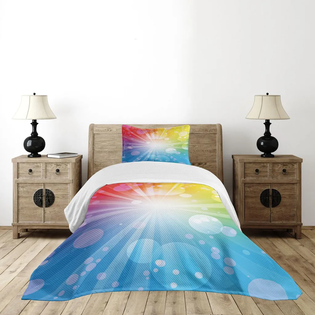Copriletto Design Astratto ABAKUHAUS 170x220 - Look Camera Aesthetic