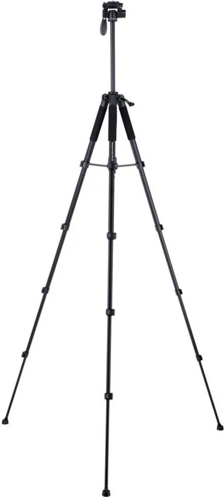 Trépied de Voyage 188cm Rollei Star S4 avec Rotule 3 Voies Amovible Noir