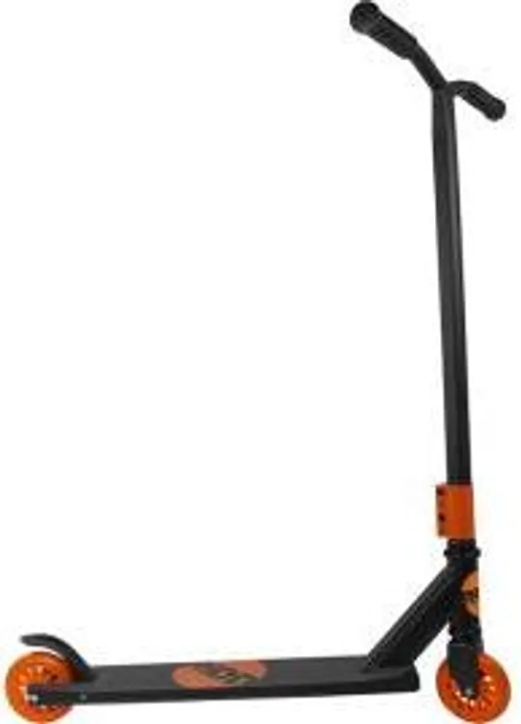 RiDD Stunt Scooter Noir avec Roues 100mm et Deck Aluminium Antidérapant