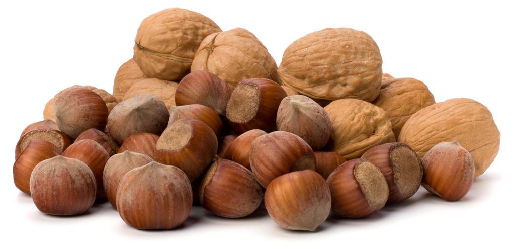 Natuurlijke notenmix in doos, 2 x 1 kg – Walnoten en Productafbeelding 