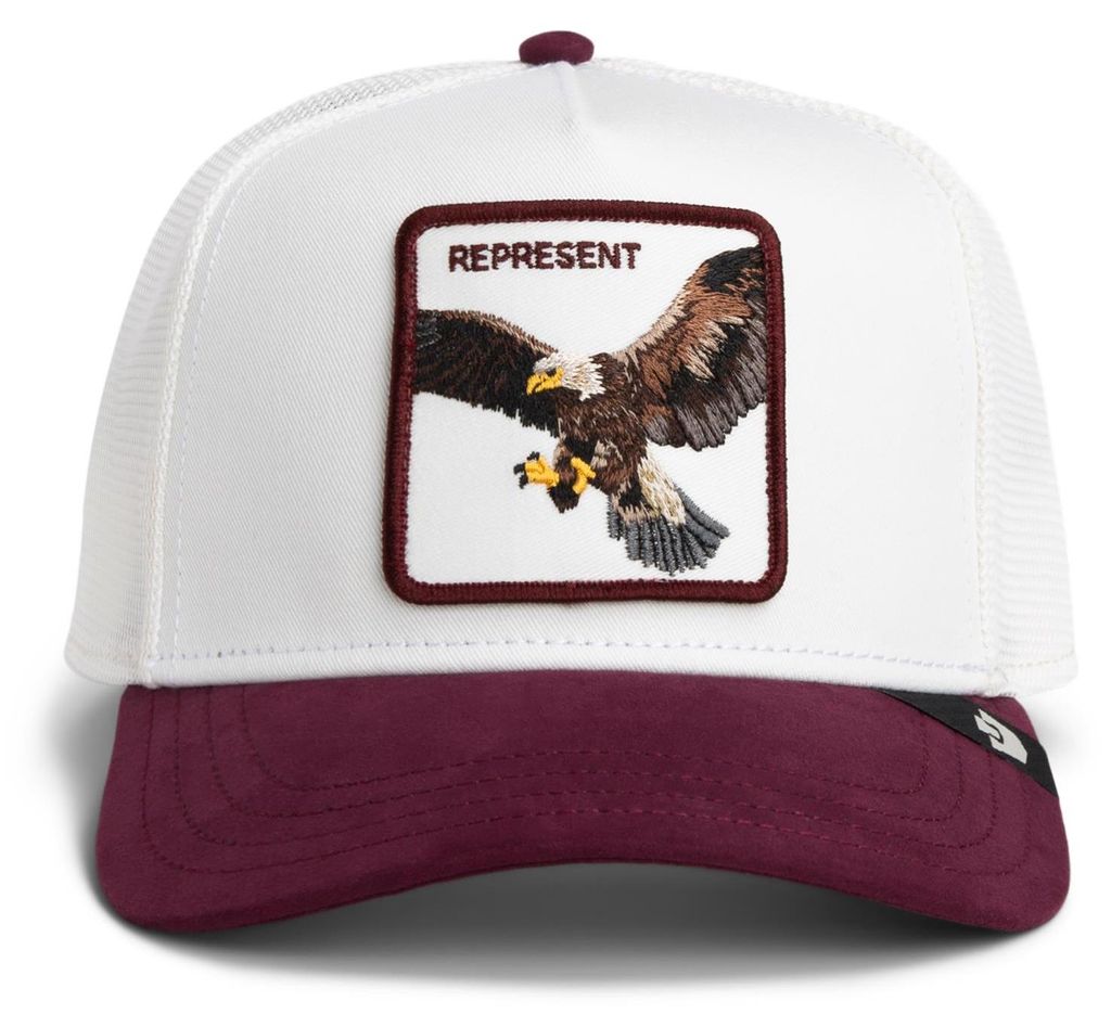 Goorin Bros. Suede Eagle Trucker Cap Dust / Desire